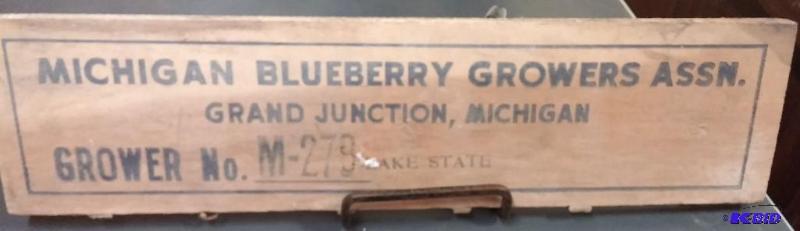 Vintage Fruit Crate Ends