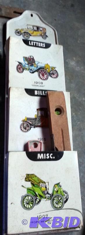 Vintage letter holder