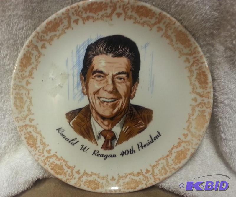 Ronald Reagan Presidential Plate