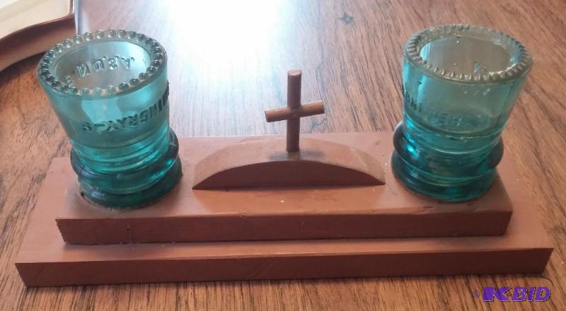 Conductor Cross sculpture