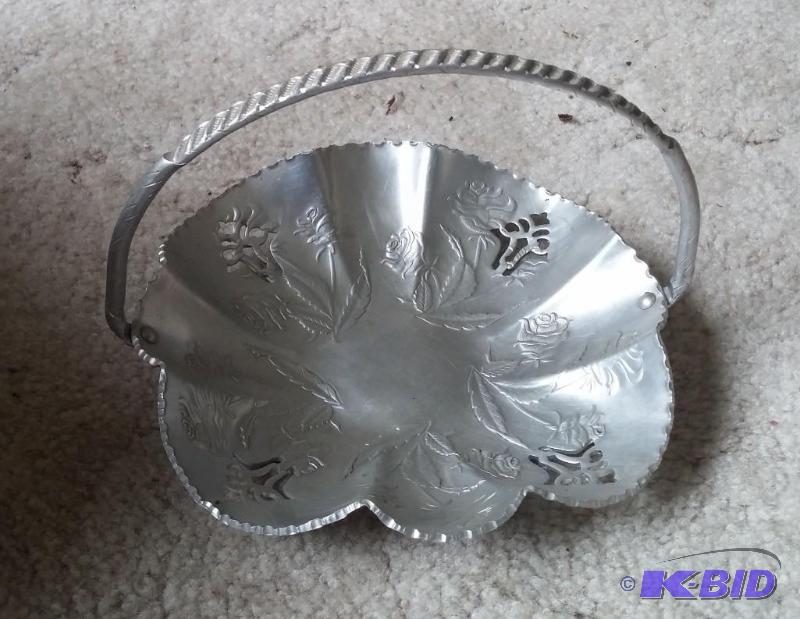 Vintage stainless basket