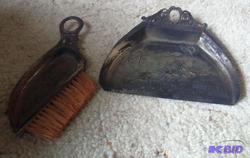 Vintage stainless crumb duster