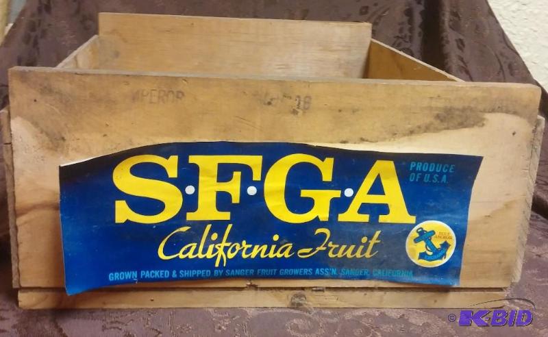 Vintage Fruit Crate