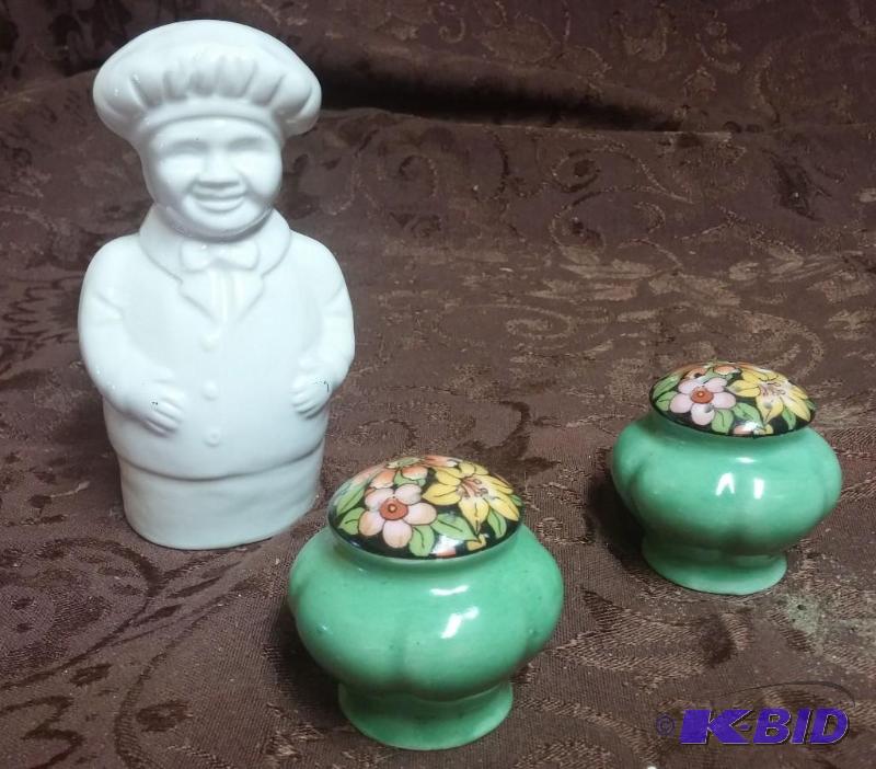 Vintage Bell and S & P Set