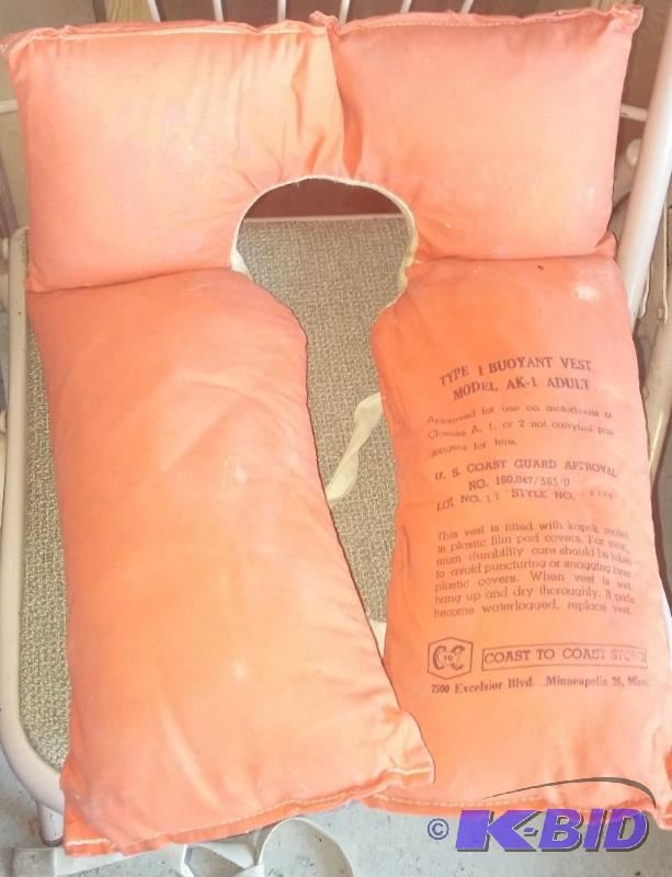 Lot of 3 Vintage Life Jackets