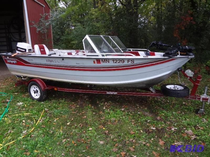 Boat, Motor, Trailer