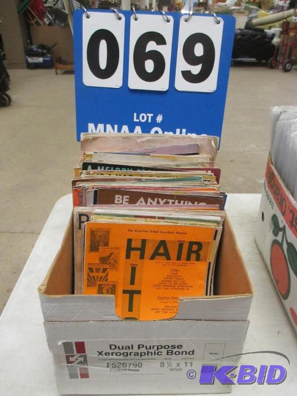 lot 00069 image: Whole Lot of Sheet Music