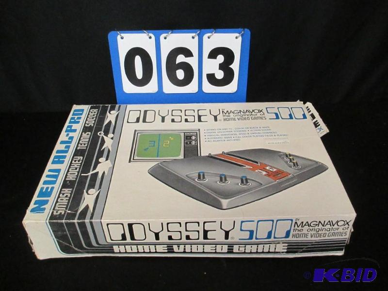 lot 63 image: Odyssey 500 Magnavox Game