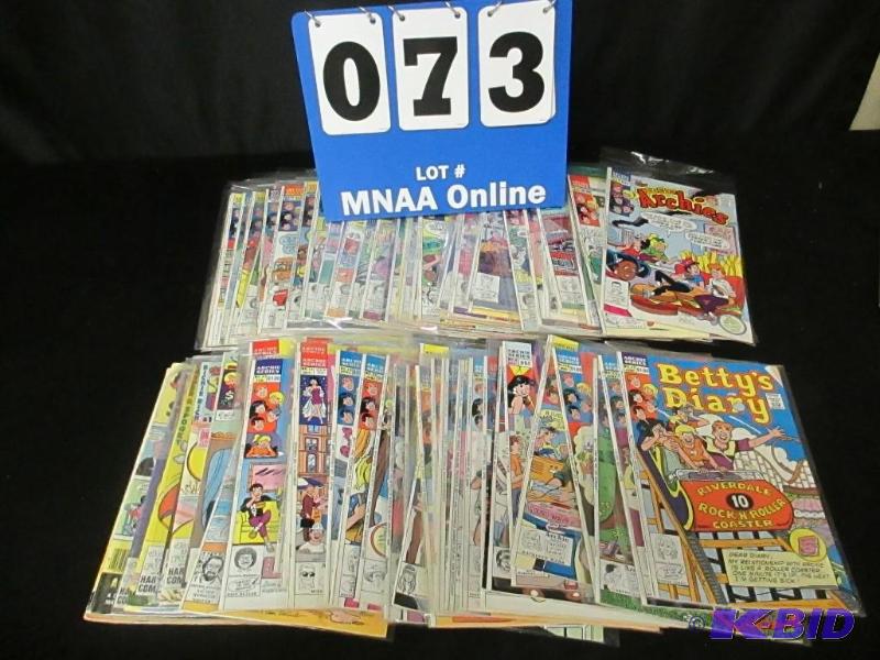 lot 73 image: Large Lot of Archie Comics