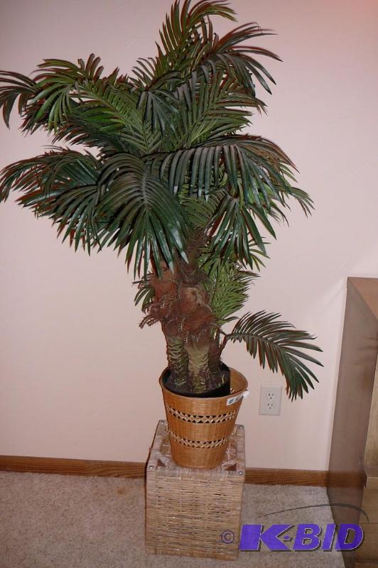 Fake plant with stand...
