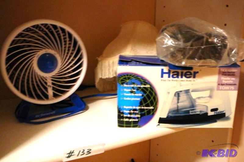 Lot of miscellaneous steam iron Haier, genera...