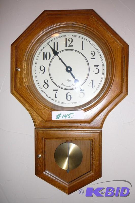 Westminster chime quarts&nbspoak 22&quotH x...