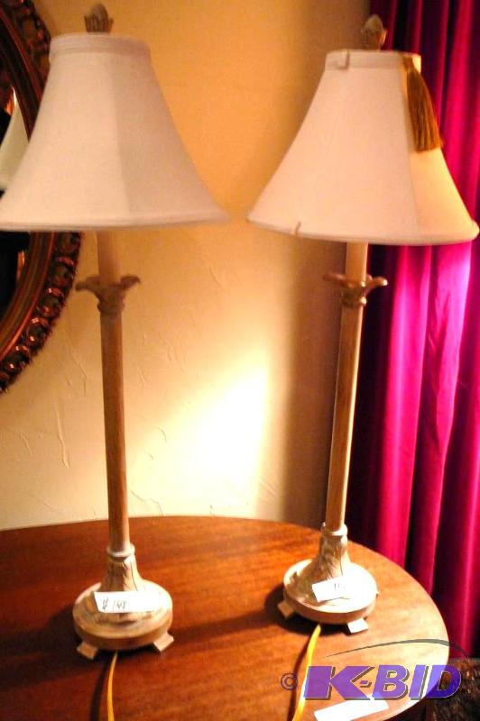 3 matching lamps 31&quotH &nbsp...