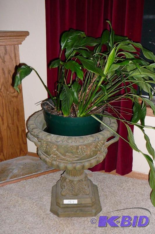 plastic plant holder pot &nbsp25&quotH x 22...
