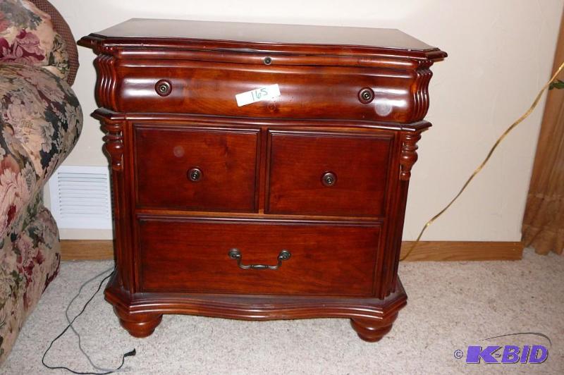 Wooden writing desk&nbspwith 4 drawers&nbsp...