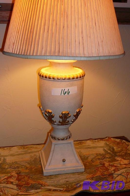 Ceramic lamp 29&quotH x 8&quotW...