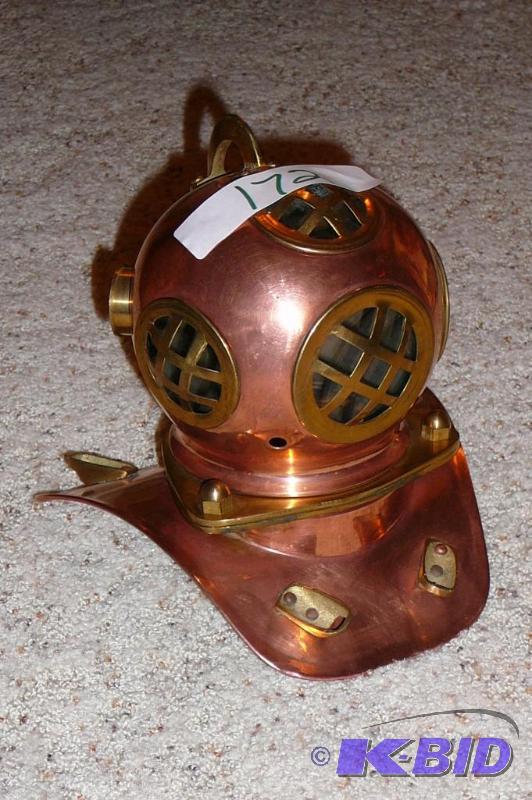 Brass scuba diving&nbsphelment &nbsp...