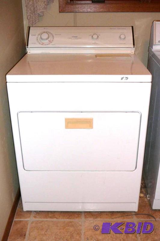 Whirlpool heavy duty super capacity electric&...