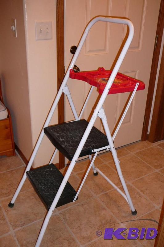 1 Stapleton step stool and 1 older step stool...