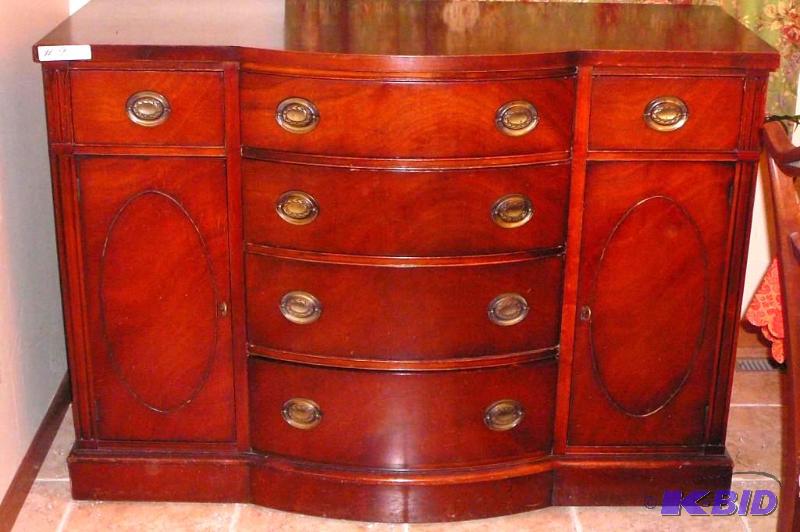 Drexel mahogany dining room buffet #4104-4P o...