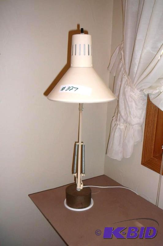 lot 227 image: Adjustable table lamp ...