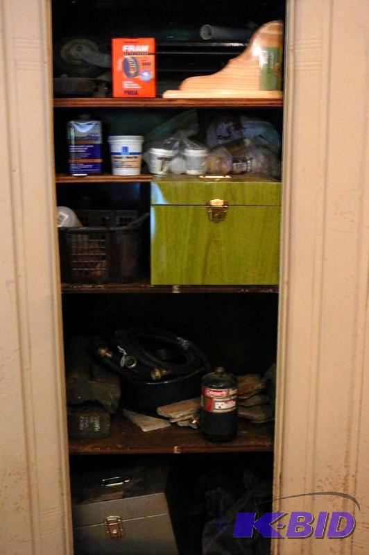 lot 238 image: 2 door metal cabinet 36&quotW x 66&quotT x ...