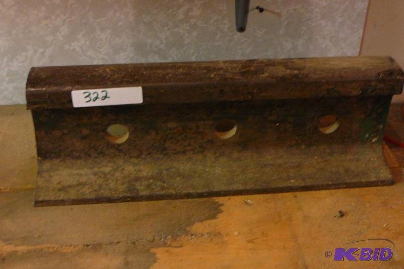 lot 322 image: 20" of railroad track ...
