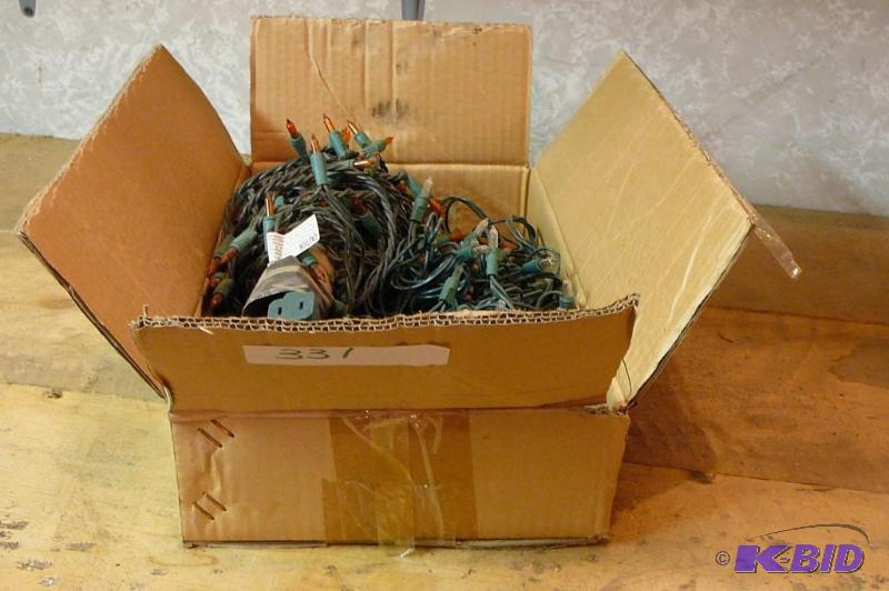 lot 331 image: Christmas lights ...