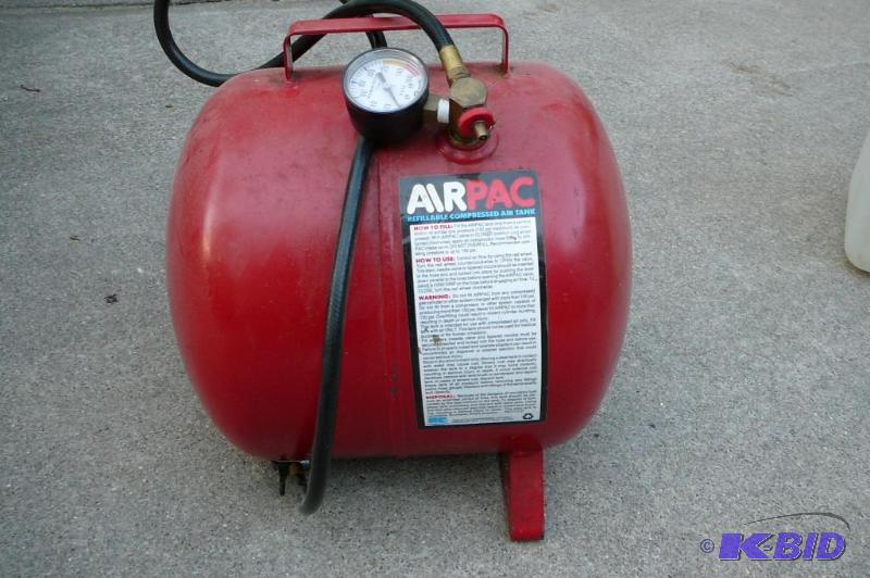 lot 377 image: Air pac air tank...
