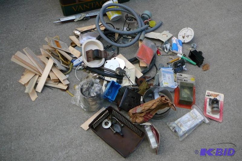 lot 387 image: Lot of misc hardware and electrical supplies&...