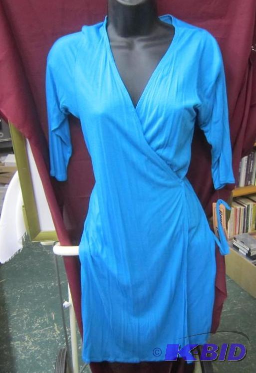 Teal Wrap top