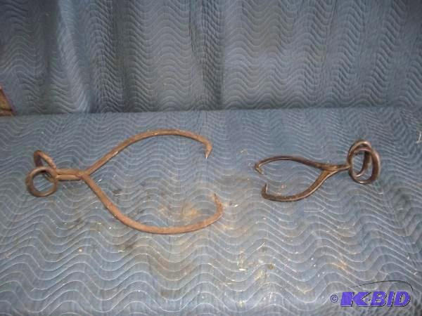 Small and Large Ice Tongs...
