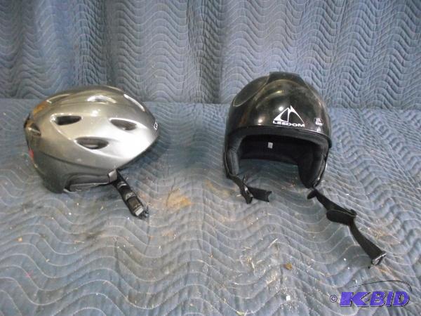 (2) Helmets   (1) XXL Leedom  (1) XXL Giro ...