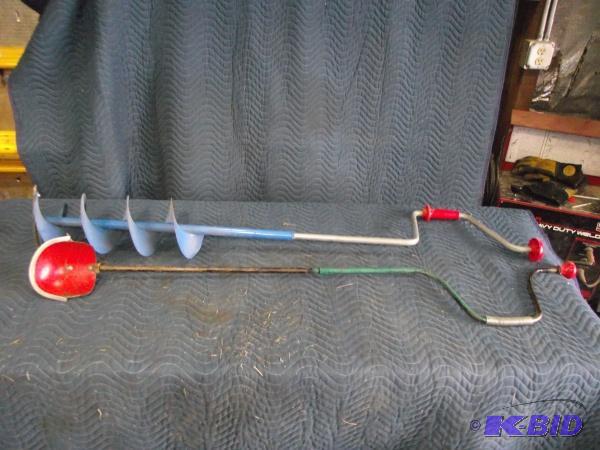 (2) Hand Ice Augers &nbsp...