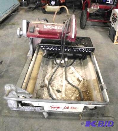 &nbspMK 660 Tile Saw   Comes with diamond bl...