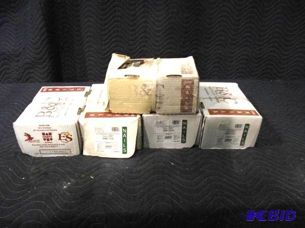 (5) Cases Of B &amp C Eagle Smooth Shank Nai...