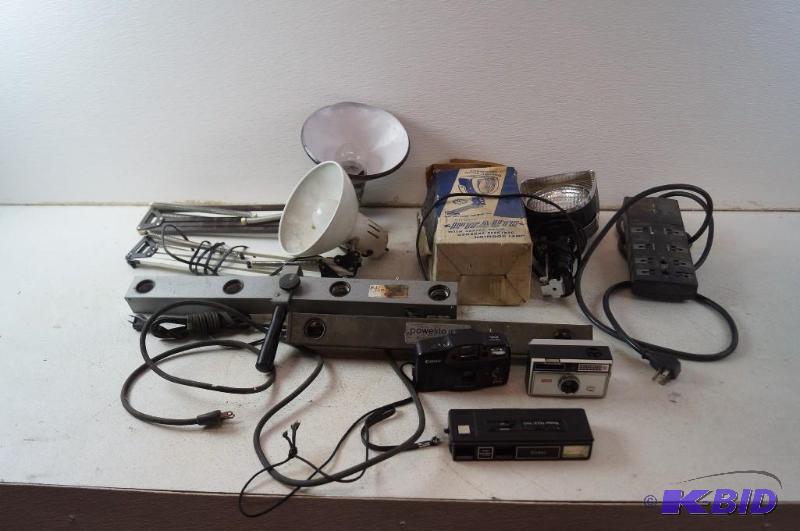 cameras and lamps