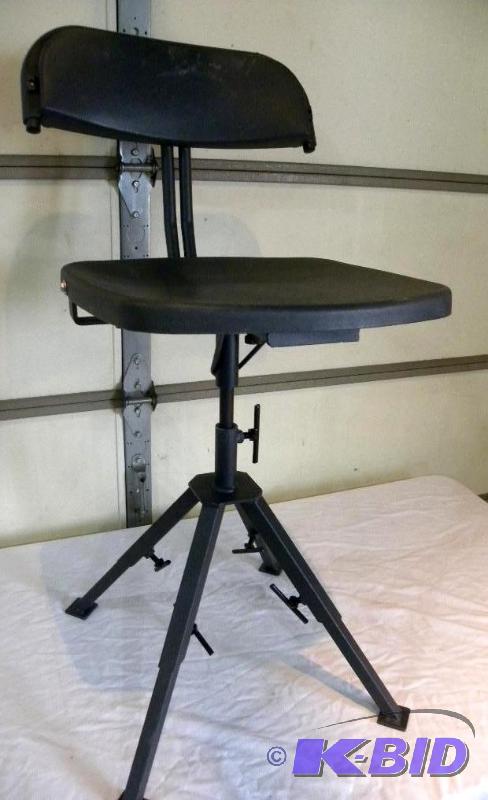 Ground Blind Seat, 4 aluminum legs, 360 degre...