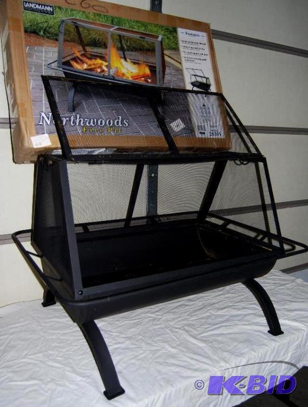 Landman Northwoods Outdoor Fireplace, large h...