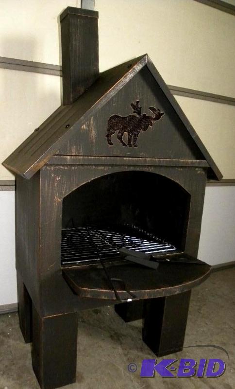 Outdoor Cabin Chimnea, high temperature paint...