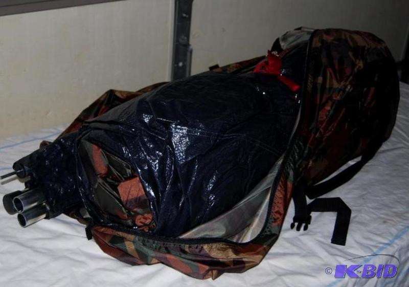 HQ Issue 18 x 18 Camo TeePee Tent, carry bag...