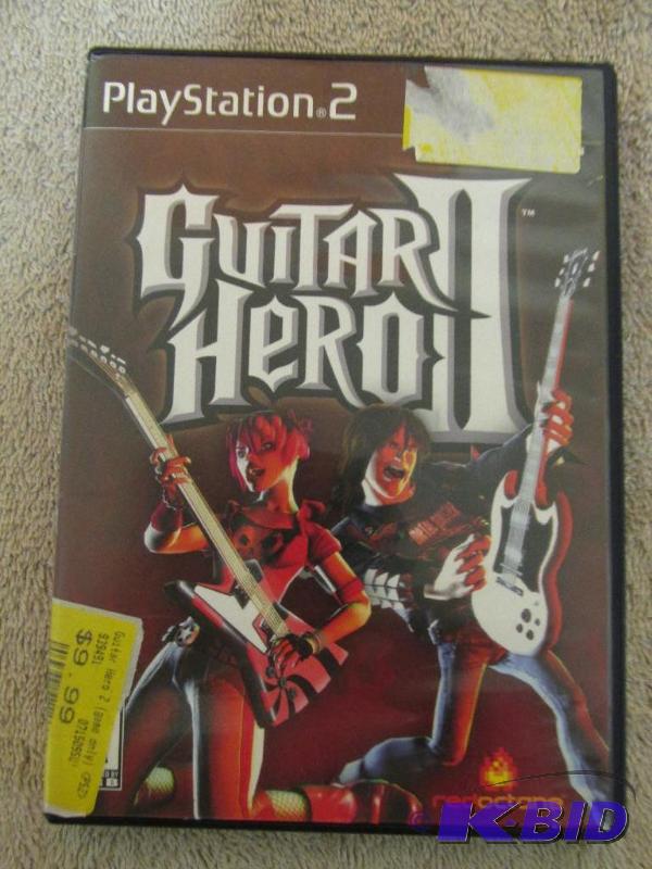 lot 102 image: PlayStation 2 Guitar Hero