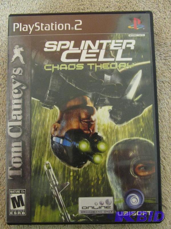 lot 105 image: Playstation 2 Splinter Cell Chaos Theory