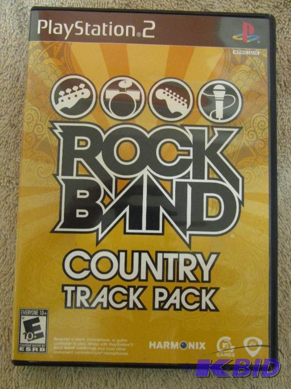 lot 108 image: Playstation 2 Rock Band  Country Track Pack