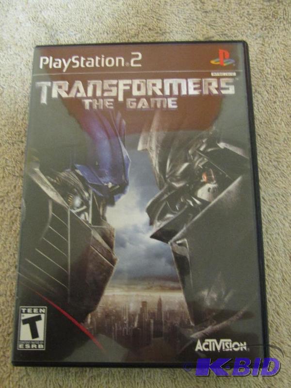 lot 114 image: Playstation 2 Transformers The Game