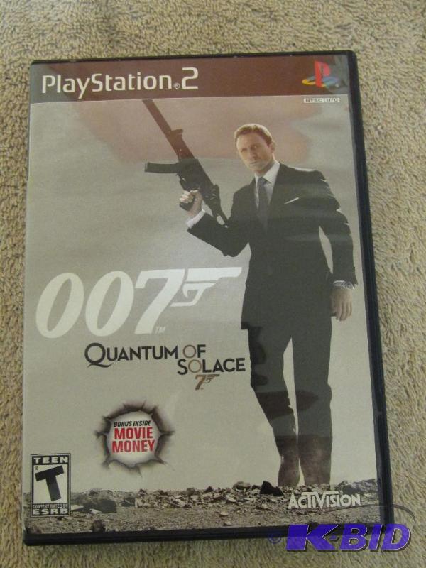 lot 120 image: Playstation 2 007 Quantum of Solace