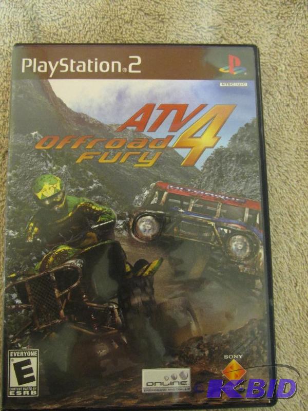 lot 121 image: Playstation 2 ATV 4 Offroad Fury