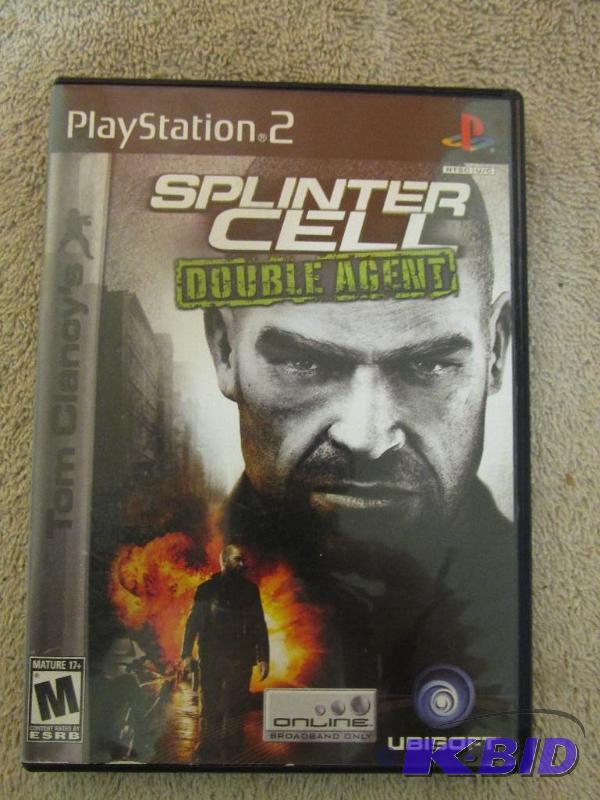 lot 124 image: Playstation 2 Splinter Cell Double Agent