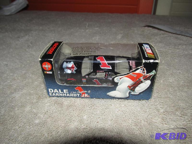 lot 29 image: 164 Scale Stock Car - Dale Jr - Coca Cola Bear - #1