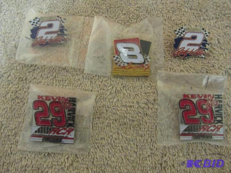 lot 35 image: Hat Pins, NASCAR